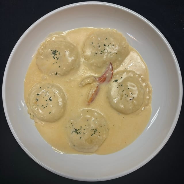 Lobster Ravioli.